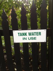 Használt vízzel locsolunk